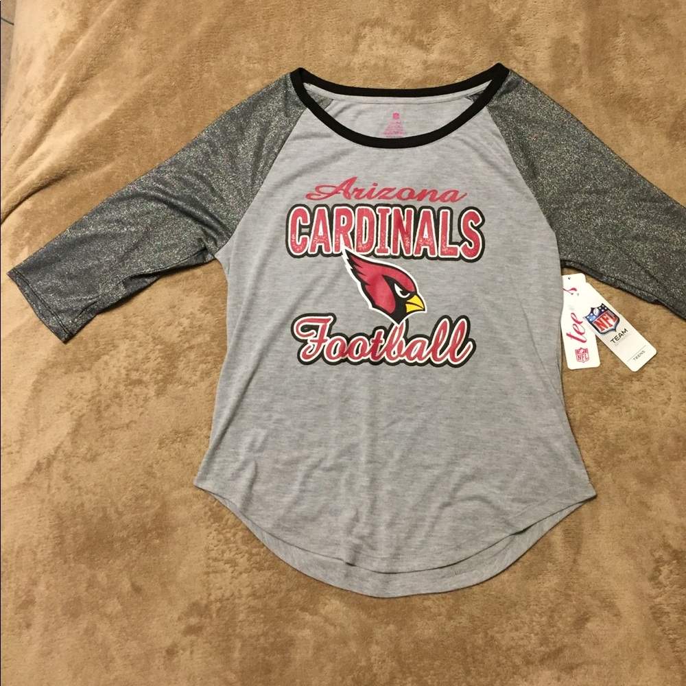 🌈🌍NFL ARIZONA CARDINALS TEENS/ kids large shirt